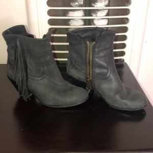 sam edelman black booties 5.5